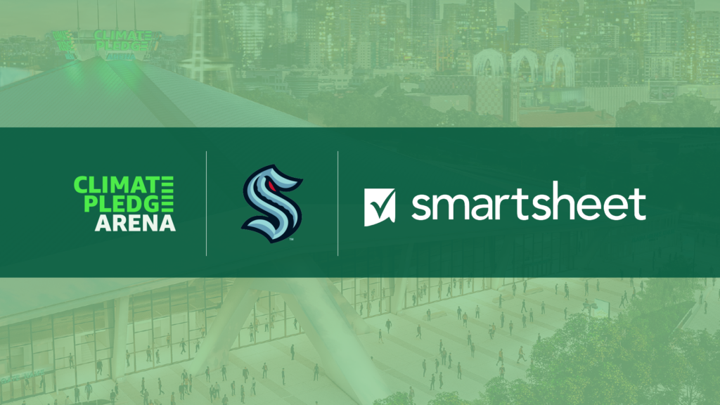 Climate Pledge Arena, Seattle Kraken and Smartsheet Announce Partnership and Technology Customer Relationship
