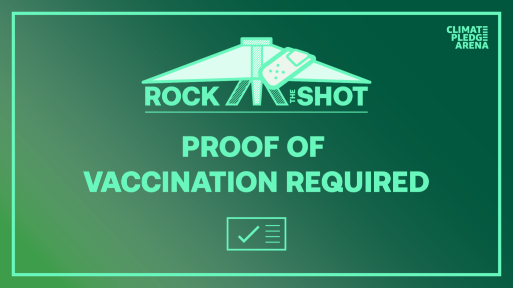 Climate Pledge Arena and Seattle Kraken Announce Vaccination Verification Policy for All Guests 12 and Over