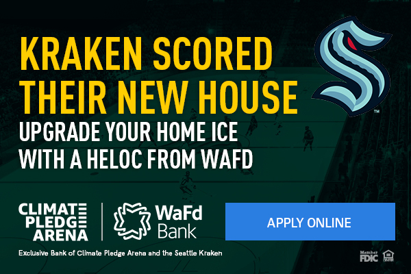 WaFd Bank - Kraken Scored Their New House