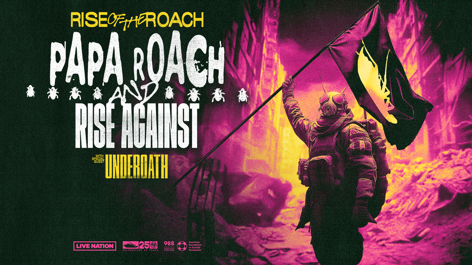 Papa Roach + Rise Against